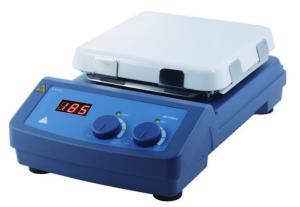 China LCD Digital Medical Laboratory Equipment 7 Inch Square Magnetic Hotplate Stirrer wholesale