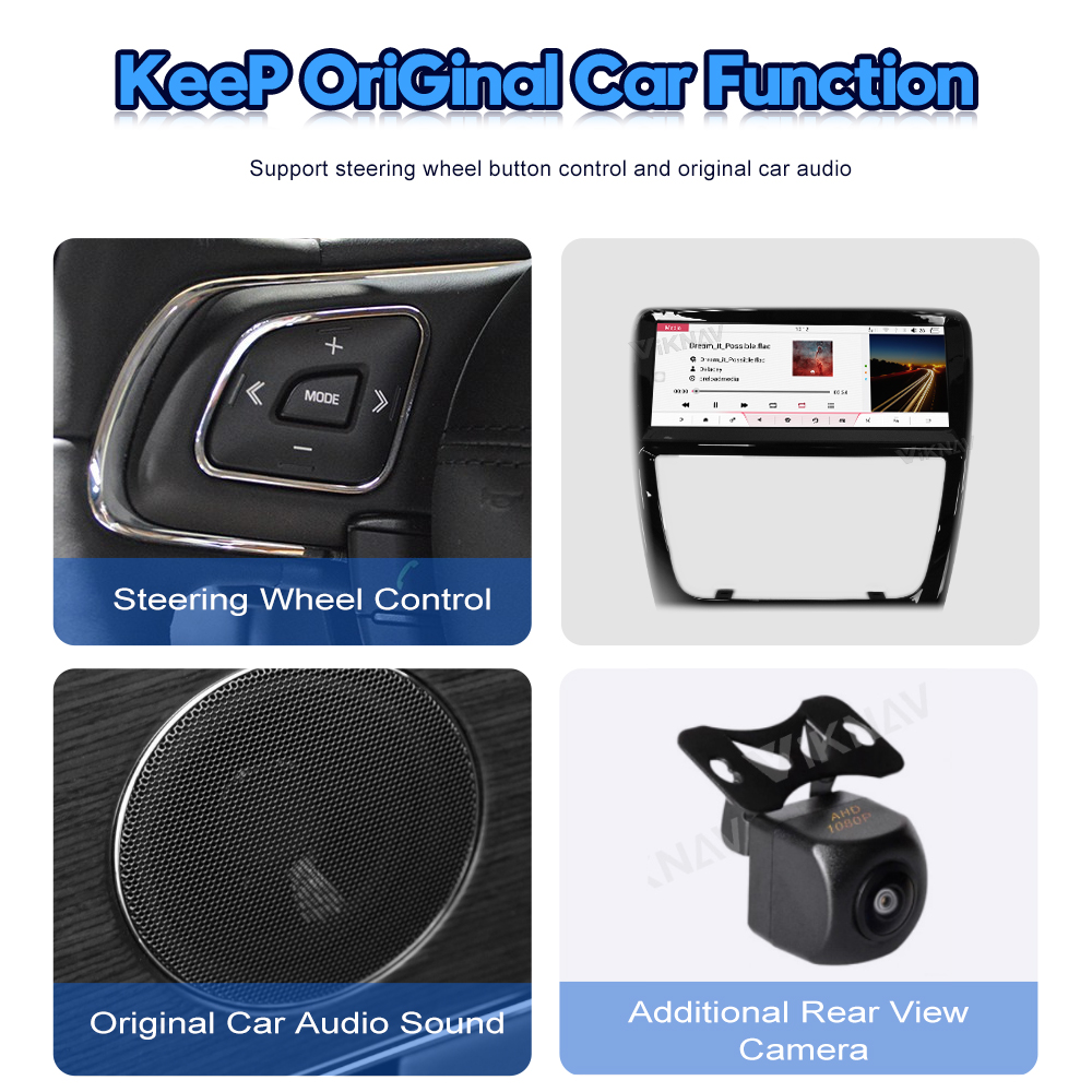 10.25 inch Touch Screen Stereo For 2009-2018 Jaguar XJ XJL Multimedia Player Stereo Android GPS Navigation Carplay