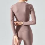 Winter Skin Friendly Plush Thickened Horse Riding Tops Warm Sports Long Sleeved
