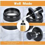 kitchen Sugar Salt Spice Storage Containers Jars With Spoon