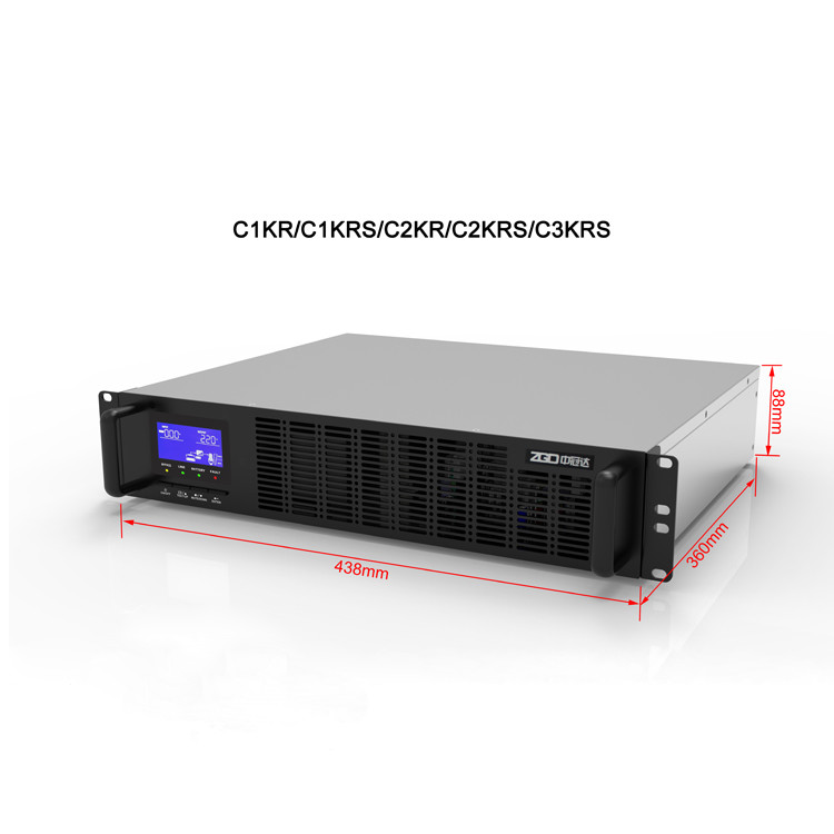 2.4KW 3KVA Rack Mount UPS Power Supply
