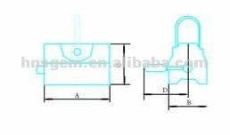 2015 China Hot Sale Permanent Magnetic Lifter