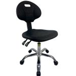 Industrial Ergonomic Backrest PU Leather Chair Hospital 300lb Lab Chairs With