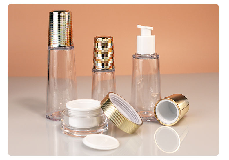 120ml 150ml PETG Bottle Triangle Thick Wall Cosmetic Jar Custom Logo Printing Accepted