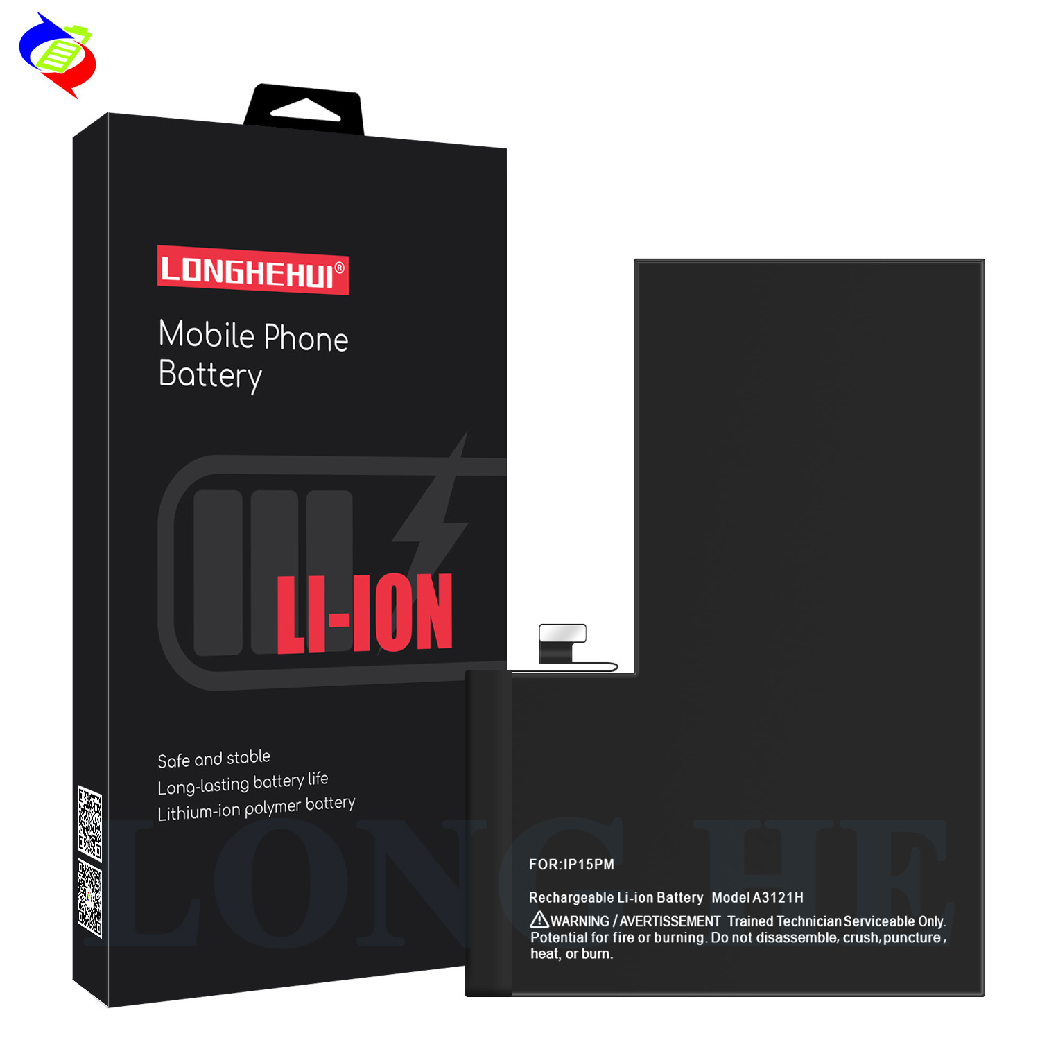 New 3274mAh Replacement Battery For iphone A2848/A3101/A3102/A3104 phone battery iphone 15pro phone batteries