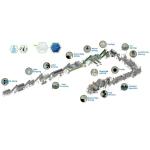 Electric Heating / Steam Heating Plastic Bottle Recycling Line Pet Bottle
