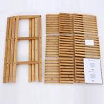 wholesale wooden bamboo custom shoe rack