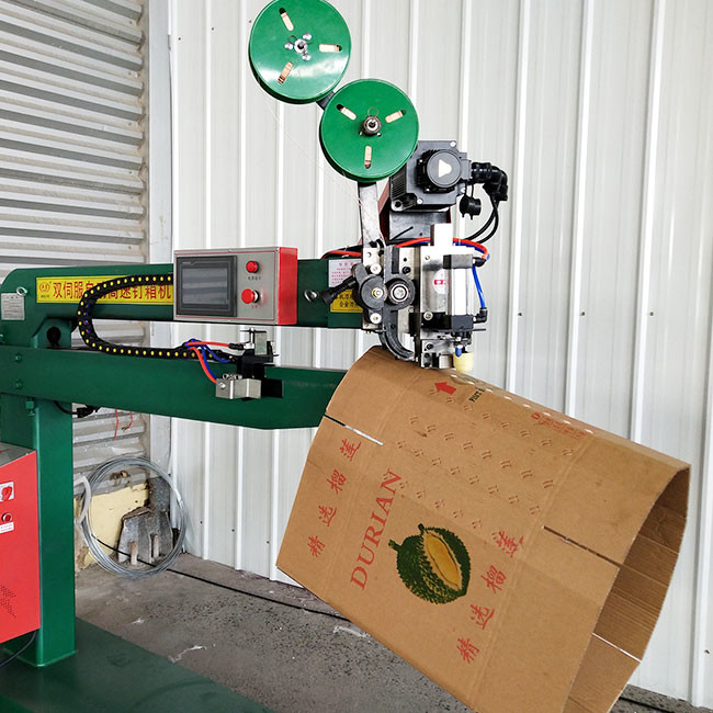 Manual Double Servo Carton Box Stitching Machine 250s/Min