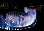 Commerce Square Musical Water Feature / Outdoor Musical Fountain Customized Size