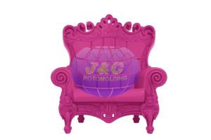China Custom Plastic Rotational Moulding Queen Chair By Aluminum Rotational Mold wholesale