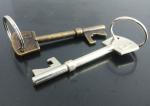 bottle opener keyring with ribbon printed information