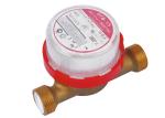 15mm Vane Wheel Rotary Domestic Single Jet Water Meter For Hot Water
