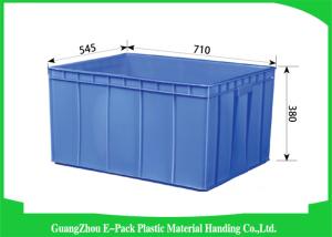 China Recycle Industrial Plastic Containers , Standard Euro Stacking Boxes Eco-Friendly wholesale