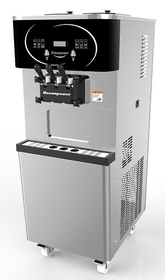 18mins continuous dispensing Oceanpower air pump frozen yogurt Machine DW150TCP