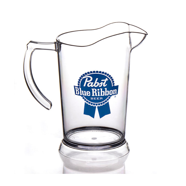 Sugar & Cloth Ombre Plastic Beer Pitcher Jug Food Grade PP PS