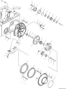 China 17A-27-00131 17A-27-00112 For Komatsu Bulldozer D155AX-6 Travel Assembly Final Drive Travel Motor Aftermarket Original wholesale