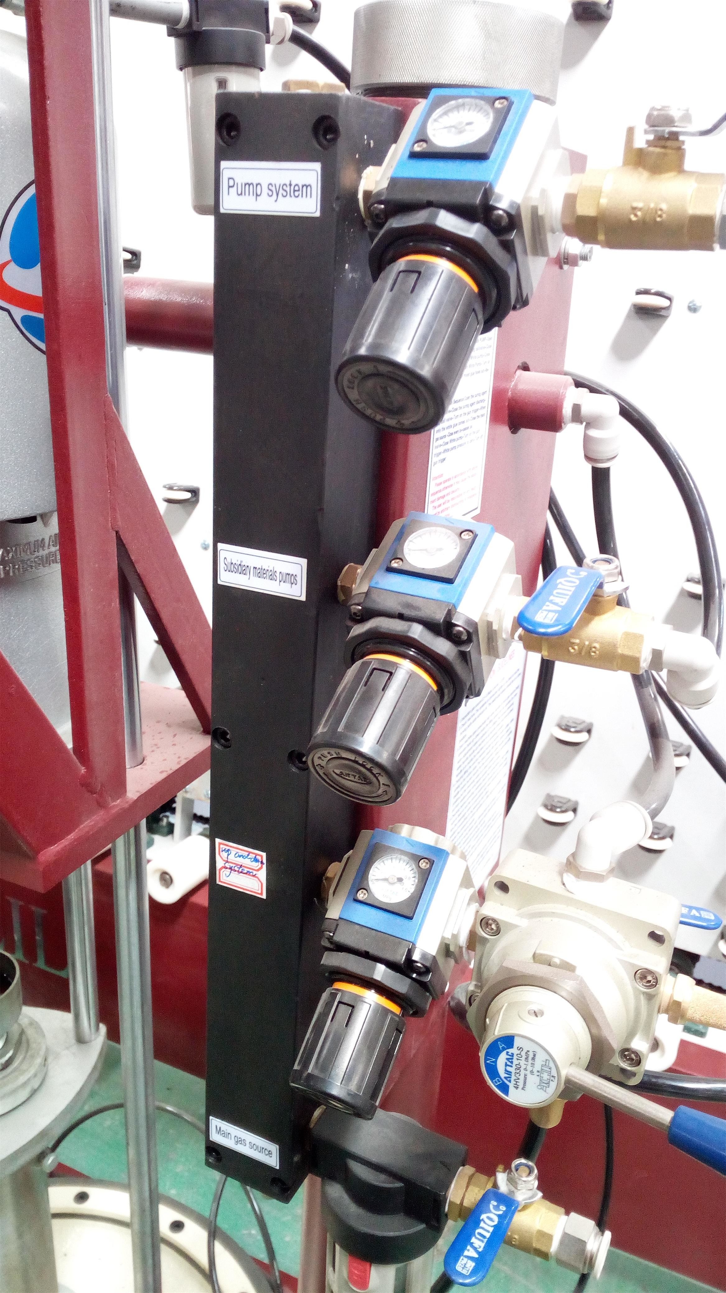 ST06 Manual Silicone Glue Spreading Machine Insulating Glass Sealing Machine Air Motors System