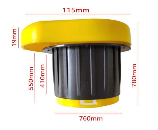 Hand Saver Stretch Film Dispenser Handy Wrappers With Brake On Handle Strech Film Dispenser Wrappers(3"Core)