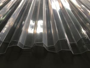 China PVC Clear Plastic Roof Tile Machine For Transparent Roof Tiles Siemens Motor wholesale