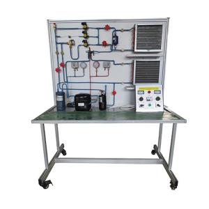 China R134a Refrigeration Training Equipment 220V Cycle Heat Pump Trainer 400kg wholesale