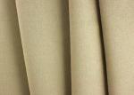 Standard Washing Cotton Plain Weave Fabric No Harmful Chemicals Material