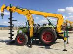 China Custom Bucket Mounted Post Hole Digger / Telegraphic Project 3 Point Post Hole Digger wholesale