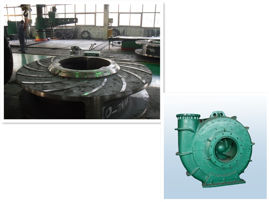 Large Flow Capacity Gravel Suction Pump Anti - Abrasive Wear Resistant Material