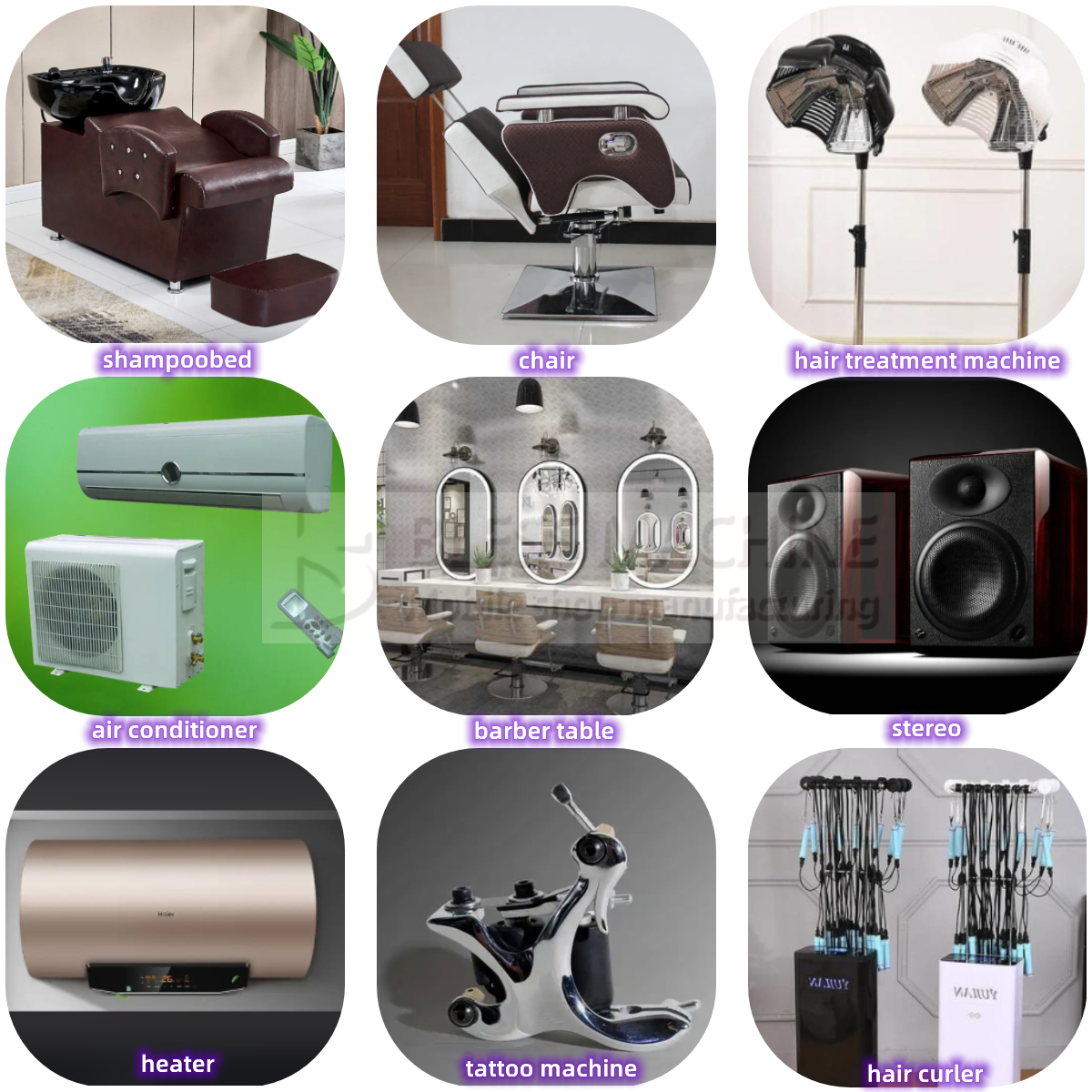 Electric Mobile Hair Salon Barber Shop Dresser Van Truck Trailer Boutique Cart for 1000kg