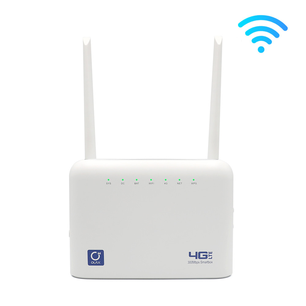 OLAX AX7 Pro CPE Wifi Router 4g Lte Modem With Sim Card Slot 5000mah Battery