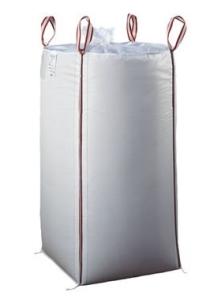 China Polypropylene Food grade FIBC Bag , Type A 4-panel food powder Jumbo bags wholesale