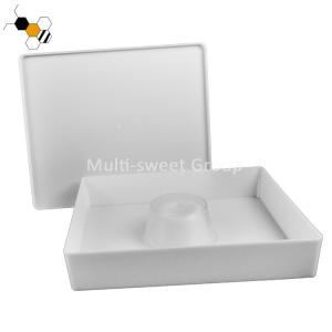 China Square Plastic Shallow 6L Top Bee Feeder Apiculture Tools wholesale