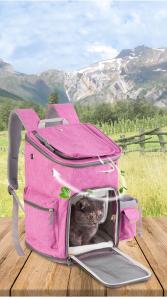 China Waterproof Zipper Oxford Fabric Animal Travel Pouch For Cats And Dogs wholesale
