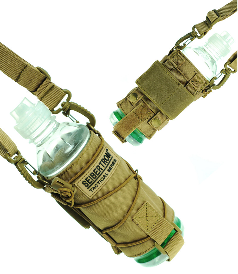 Insulated Portable Shoulder Strap Bottle Holder For Outdoor Sports