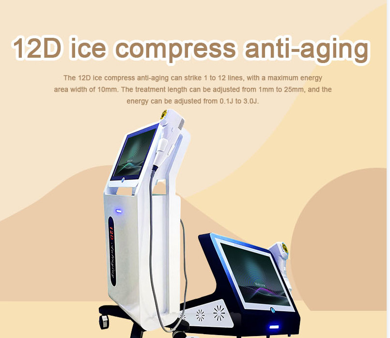 12D Ice Compress Anti-Aging HIFU Professional Fast And Efficient Beauty Machine With 2024 New Product