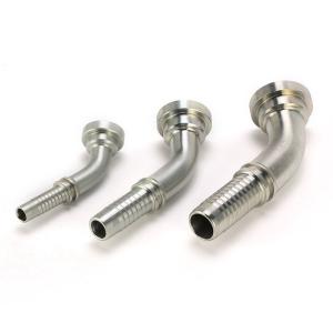 China Metal Connector Hydraulic Fittings for Customized Carbon Steel Flange Hose Pipe Parts wholesale