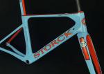 Custom Bike Frame Stickers , Bicycle Bumper Sticker With Gorgeous Colors