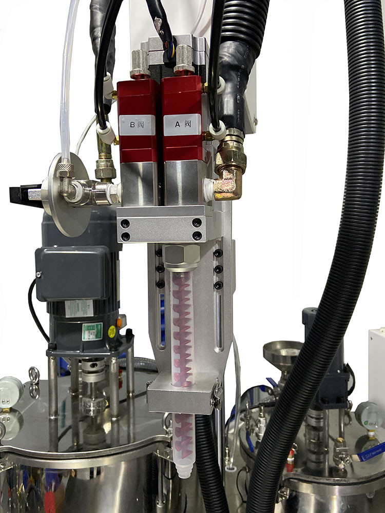 Large Capacity Glue Barrel Automatic Glue Filling Machine Stainless Steel 4KW