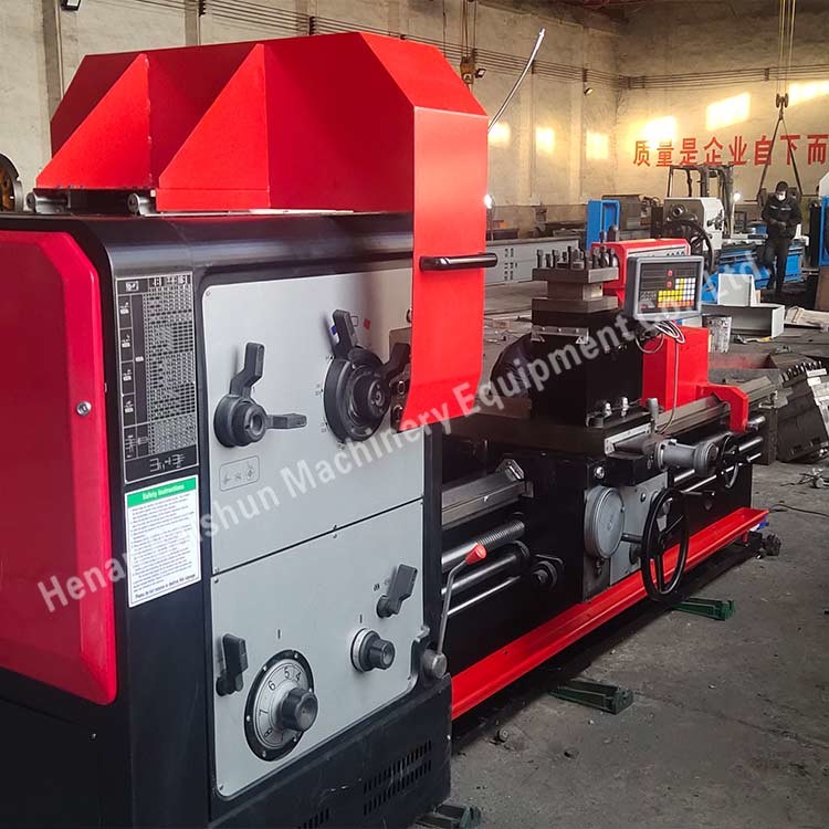 C61200 Extra Big Swing Horizontal Lathe Machine Heavy Duty Metal Turning Cutting