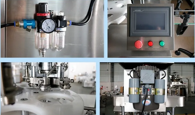 Full Automatic Tin Can Sealing Machine Can Seamer for Wooden Case Packaging Material