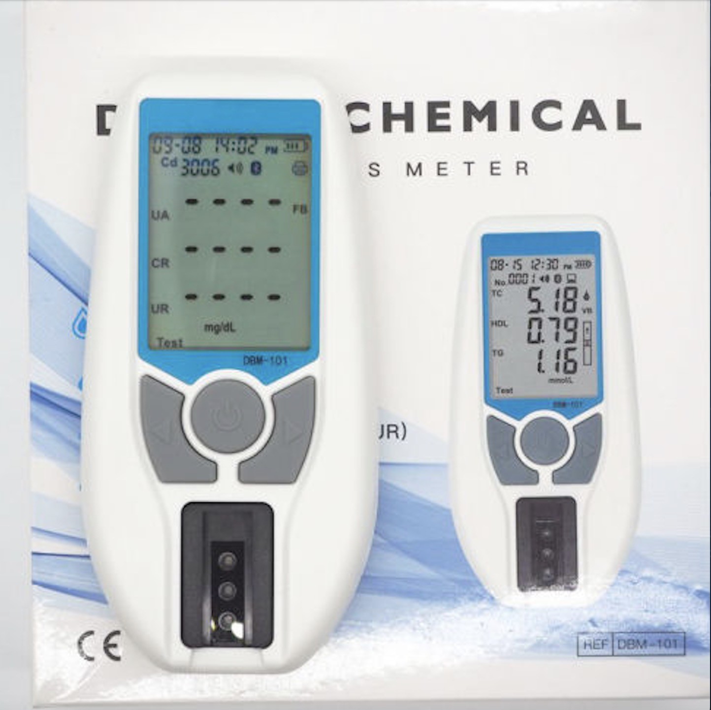 Lysun DBM-101 Precise Blood Lipid And Renal Function Test Meter For Home Use