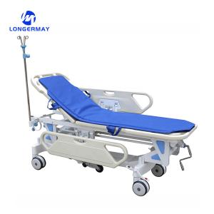 China Patient transportation stretcher trolley with height adjustable good price medical equipment wholesale