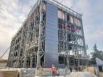 International Standard Prefab Commercial Office Building Painted / Hot Dip