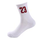Red Men Basketball Sock Girl Sports Socks Towel Bottom Football Compression