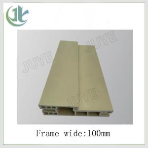 China Composite Hollow Waterproof Bathroom Door Frame PVC Laminted wholesale