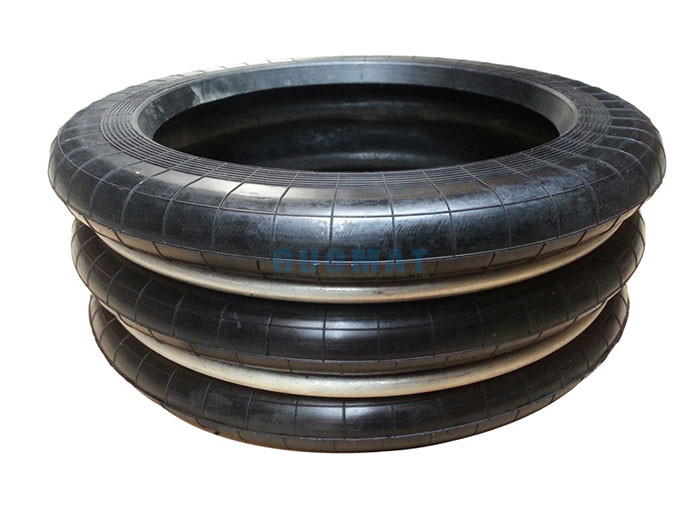Triple Convoluted Punch Press Rubber Air Bag GUOMAT F-400-3 Cross YOKOHAMA S-400-3