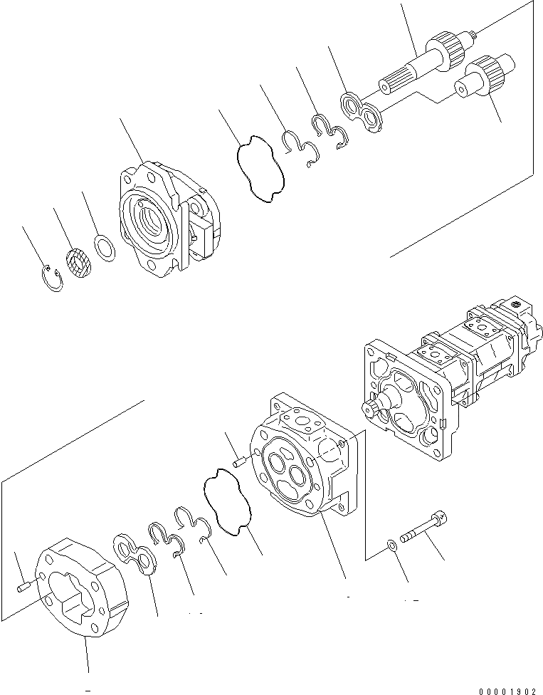 WA320PZ-6 S/N 70001-70451 (For North America)