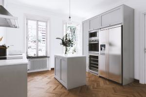 China China Manufacturers Wholesale Factory Kitchen Cabinet Furniture Flat Door Type wholesale