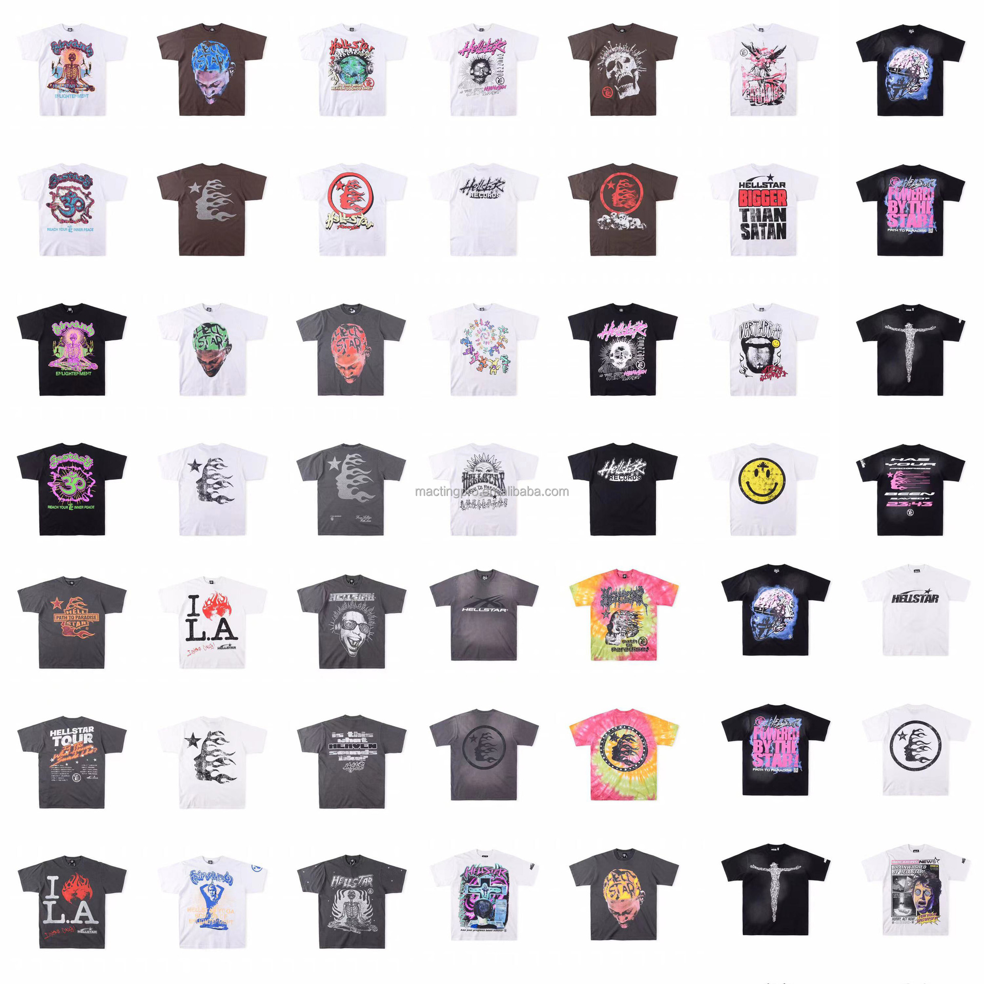 Support Customized Logo Heavy 100% Cotton Acid Wash T-Shirt for Lovers of Streetwear