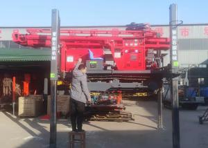 China 180m Depth Rock Drilling Machine Air Dth Water Well Bore Hole Drilling Rig wholesale