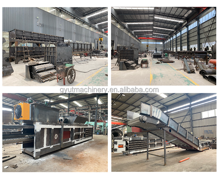 Tractor Trailed Electric Motor Wood Sawdust Baler Machine for Bedding Compressing